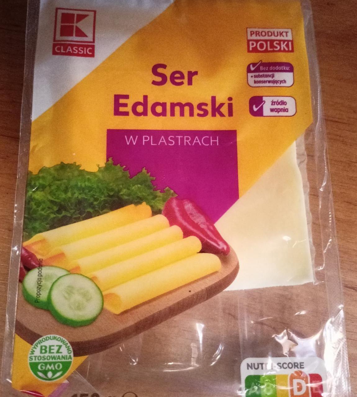 Zdjęcia - Ser edamski w plastrach K-Classic