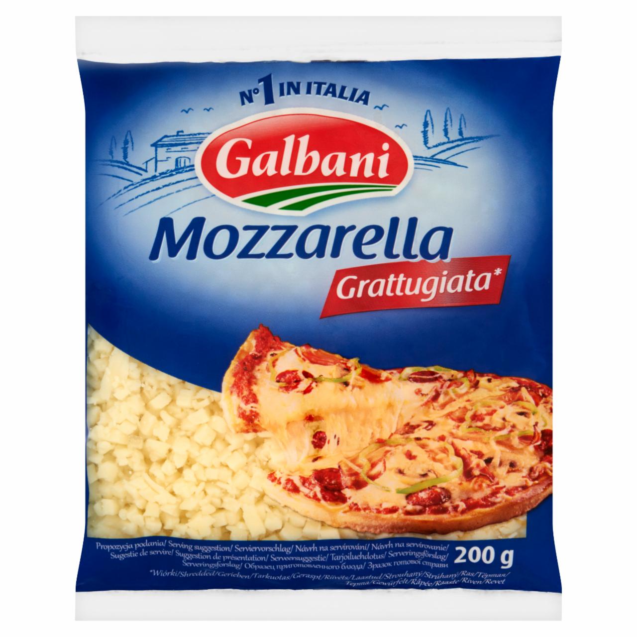 Zdjęcia - Galbani Mozzarella wiórki Ser 200 g