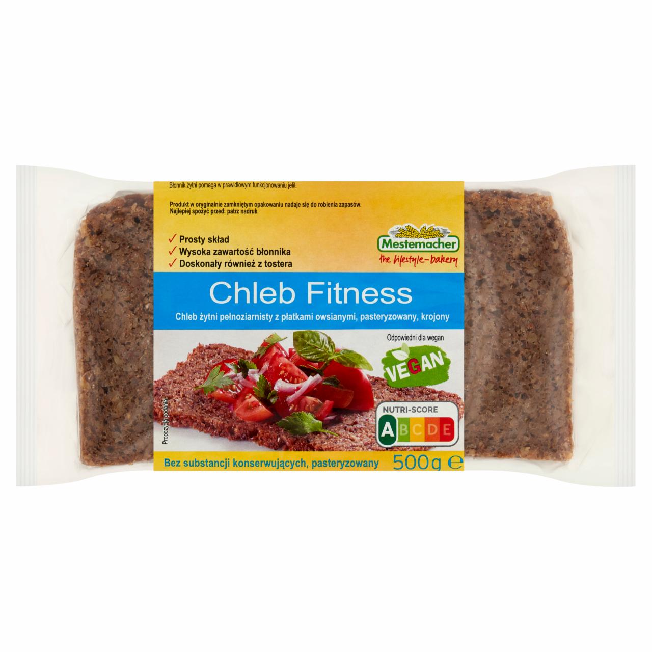 Zdjęcia - Mestemacher Chleb fitness 500 g