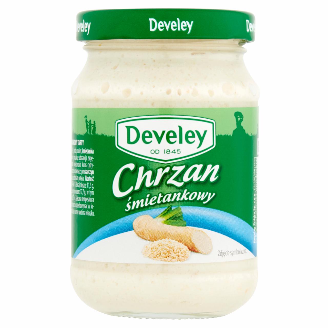 Zdjęcia - Develey Chrzan śmietankowy 170 g