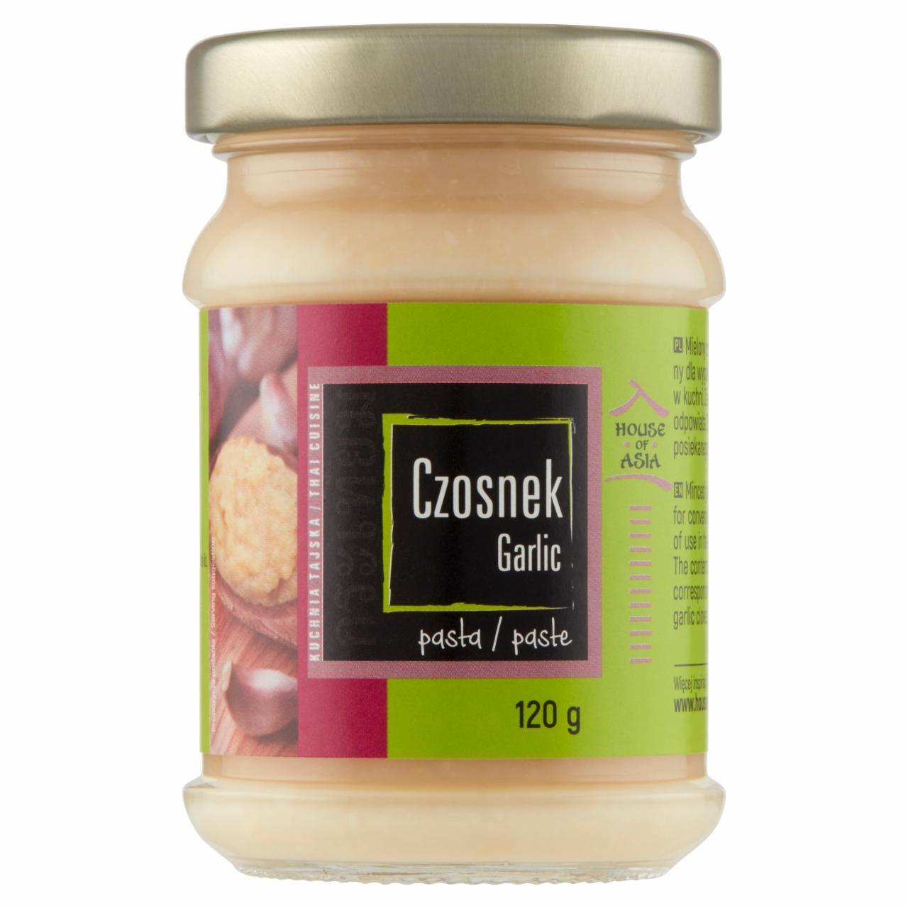 Zdjęcia - House of Asia Pasta czosnek 120 g