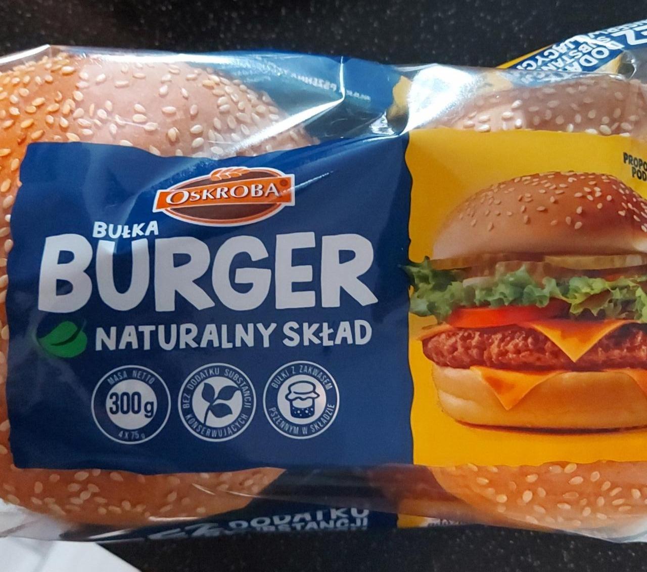 Zdjęcia - Oskroba Bułka burger 220 g (4 x 55 g)