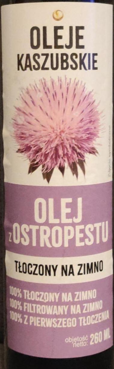 Zdjęcia - Olej z ostropestu Oleje Kaszubskie