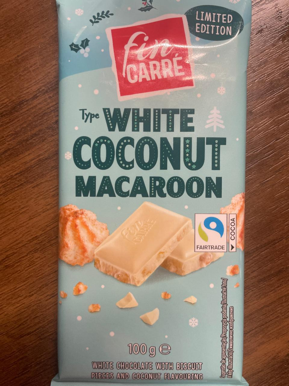 Zdjęcia - Type White Coconut Macaroon Fin Carré