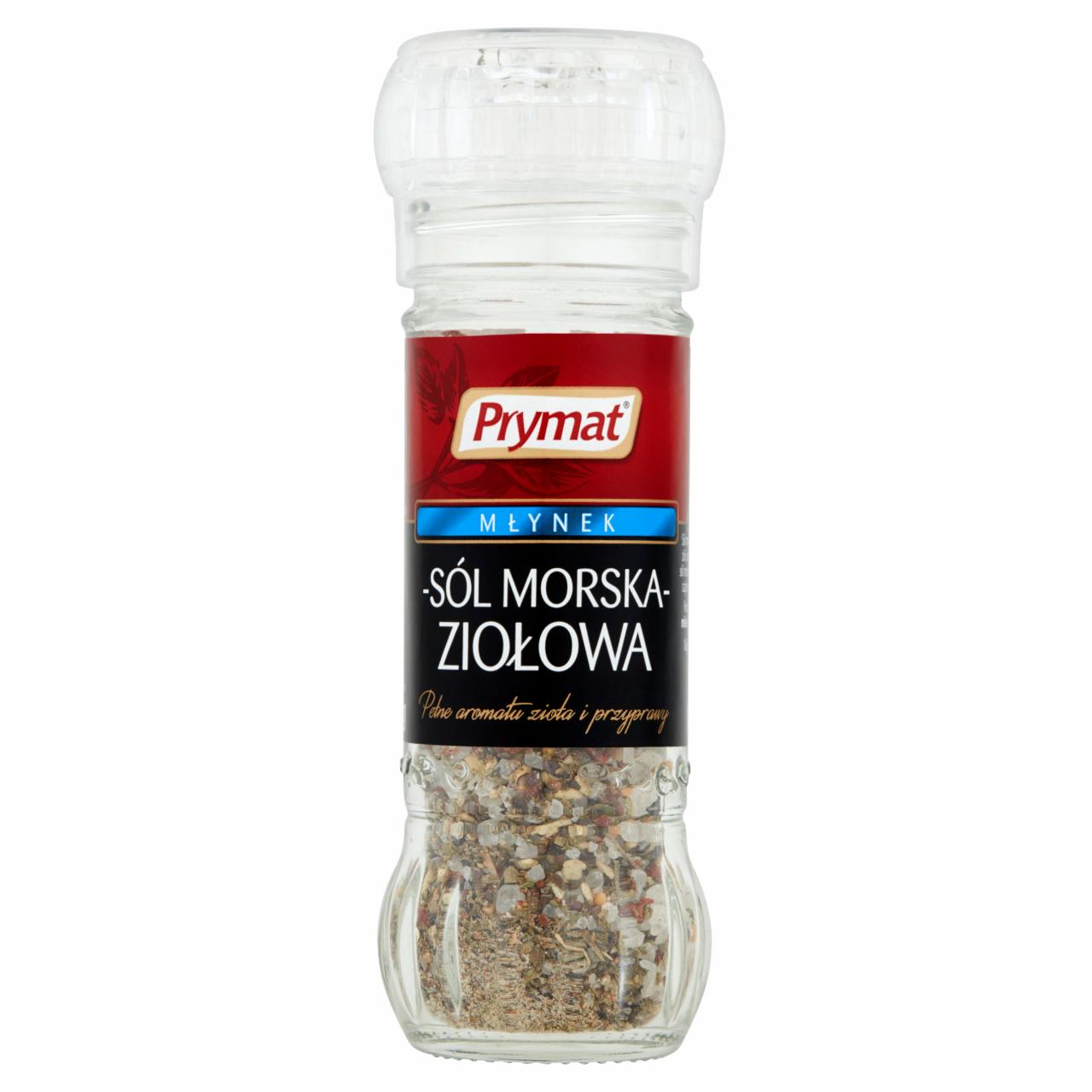 Zdjęcia - Prymat Młynek Sól morska ziołowa 80 g