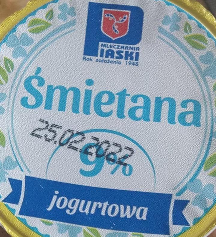 Zdjęcia - Śmietana jogurtowa Mleczarnia Piaski