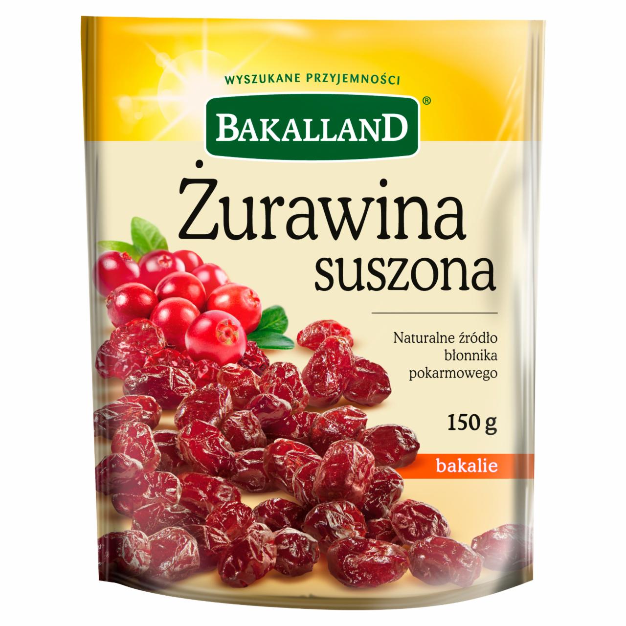 Zdjęcia - Bakalland Żurawina całe owoce 150 g