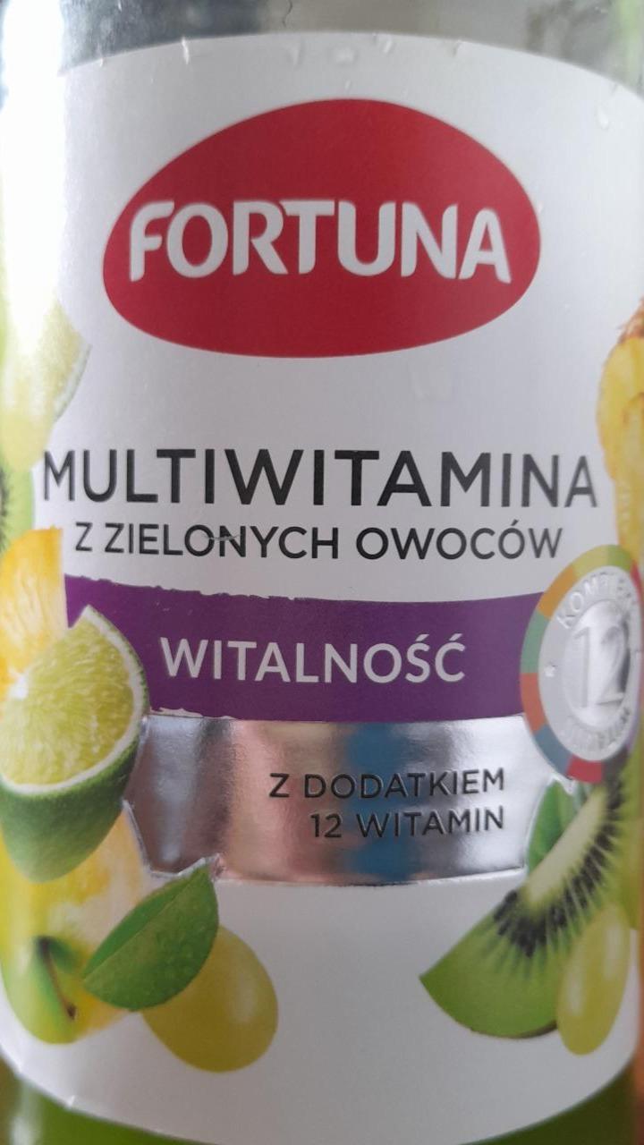 Zdjęcia - multiwitamina fortuna z zielonych owoców