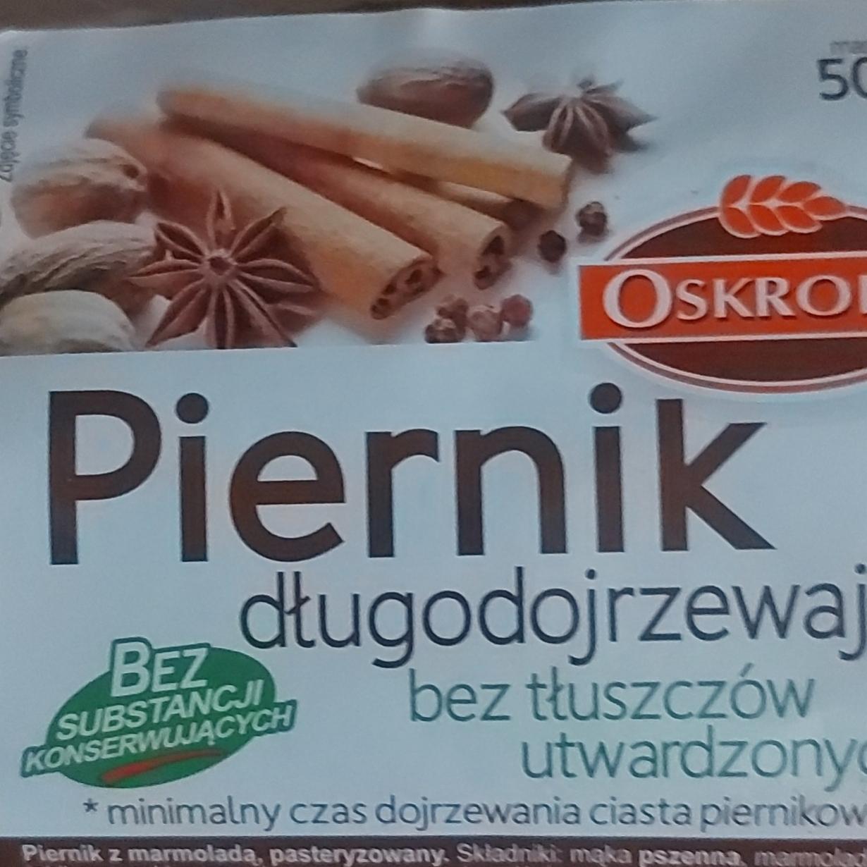 Zdjęcia - Piernik długodojrzewający Oskroba