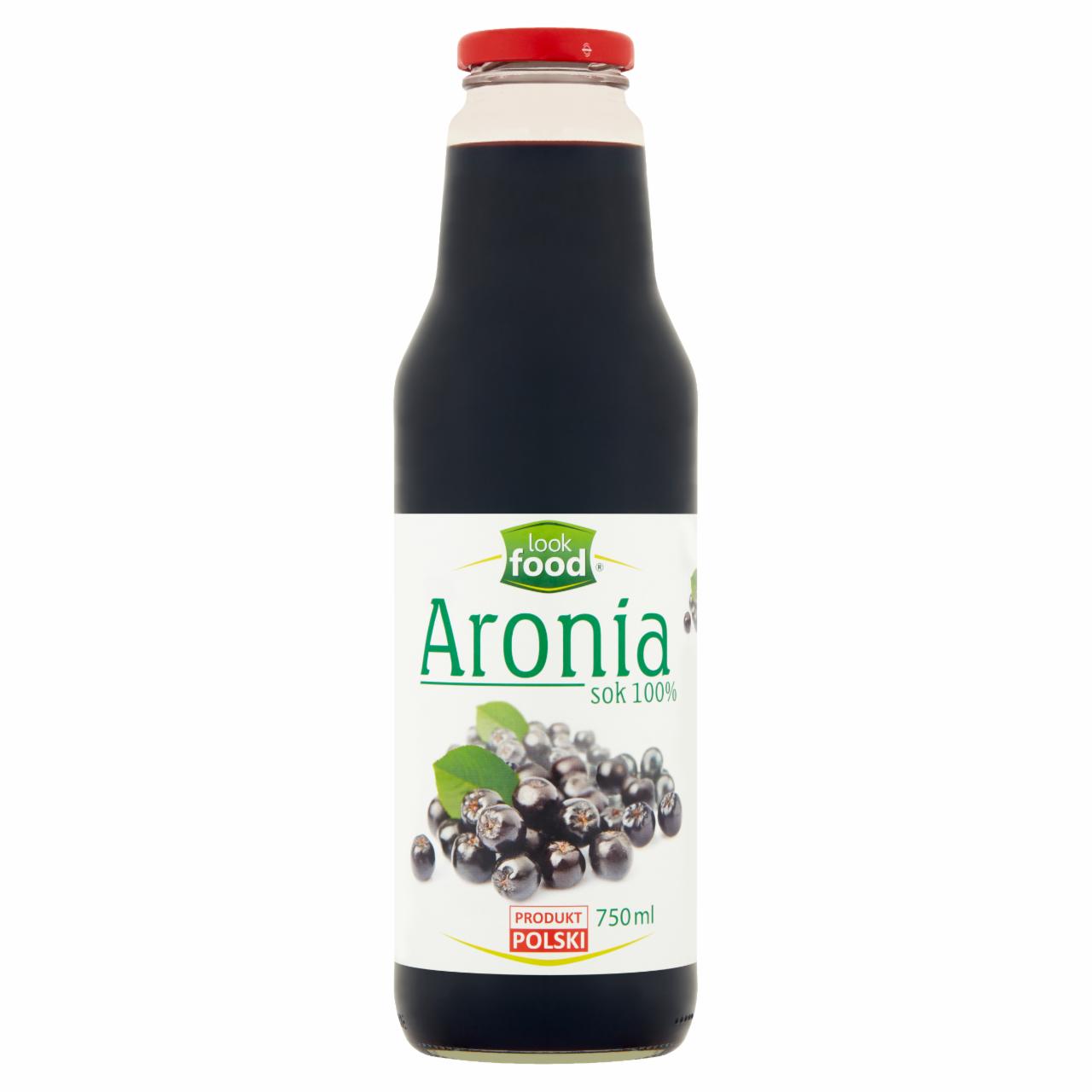 Zdjęcia - Look Food Sok 100% aronia 750 ml