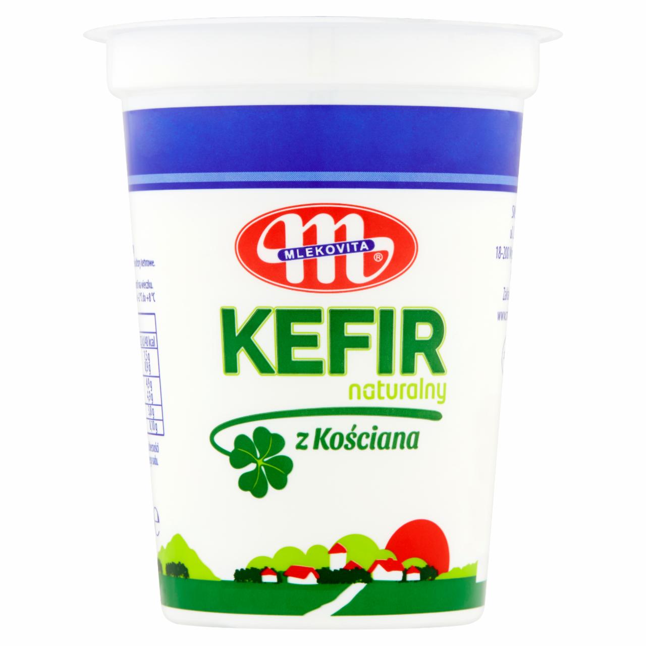 Zdjęcia - Mlekovita Kefir naturalny z Kościana 400 g