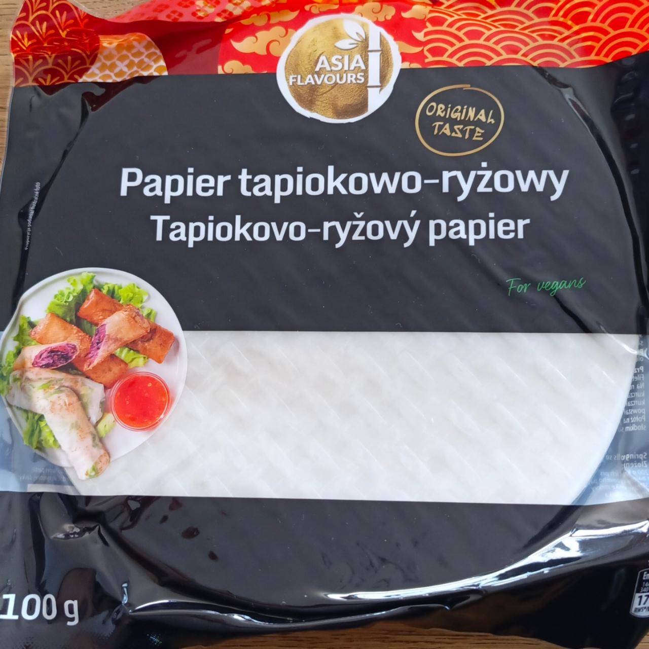 Zdjęcia - Papier tapiokowo ryżowy Asia flavours