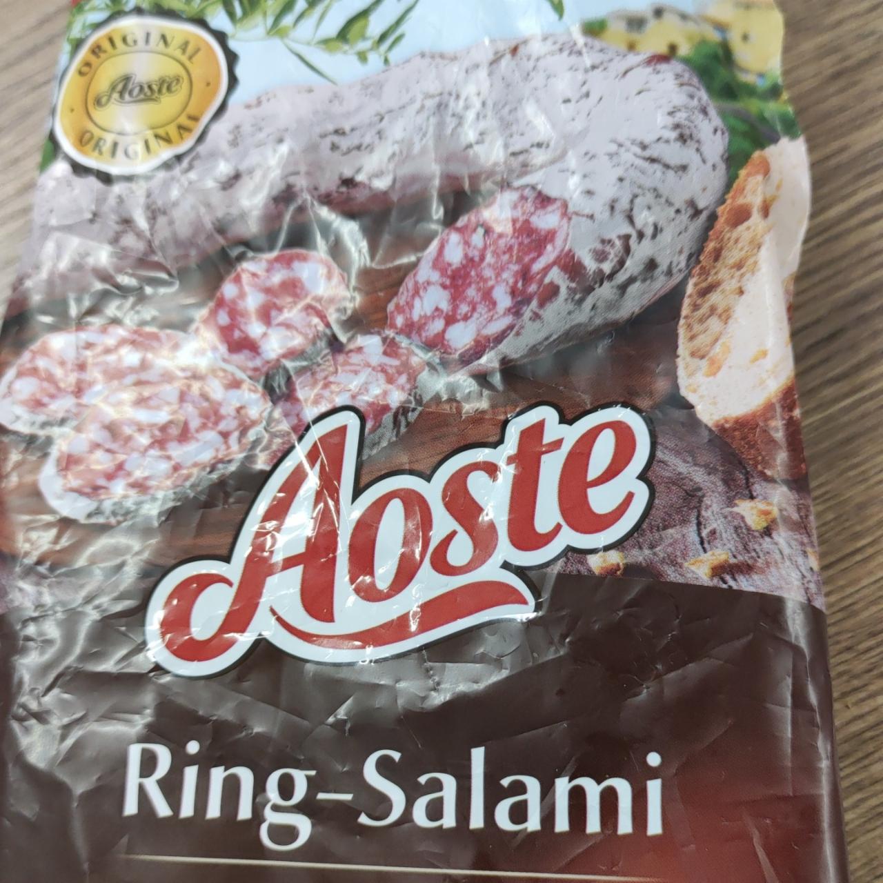 Zdjęcia - Ring-Salami Aoste