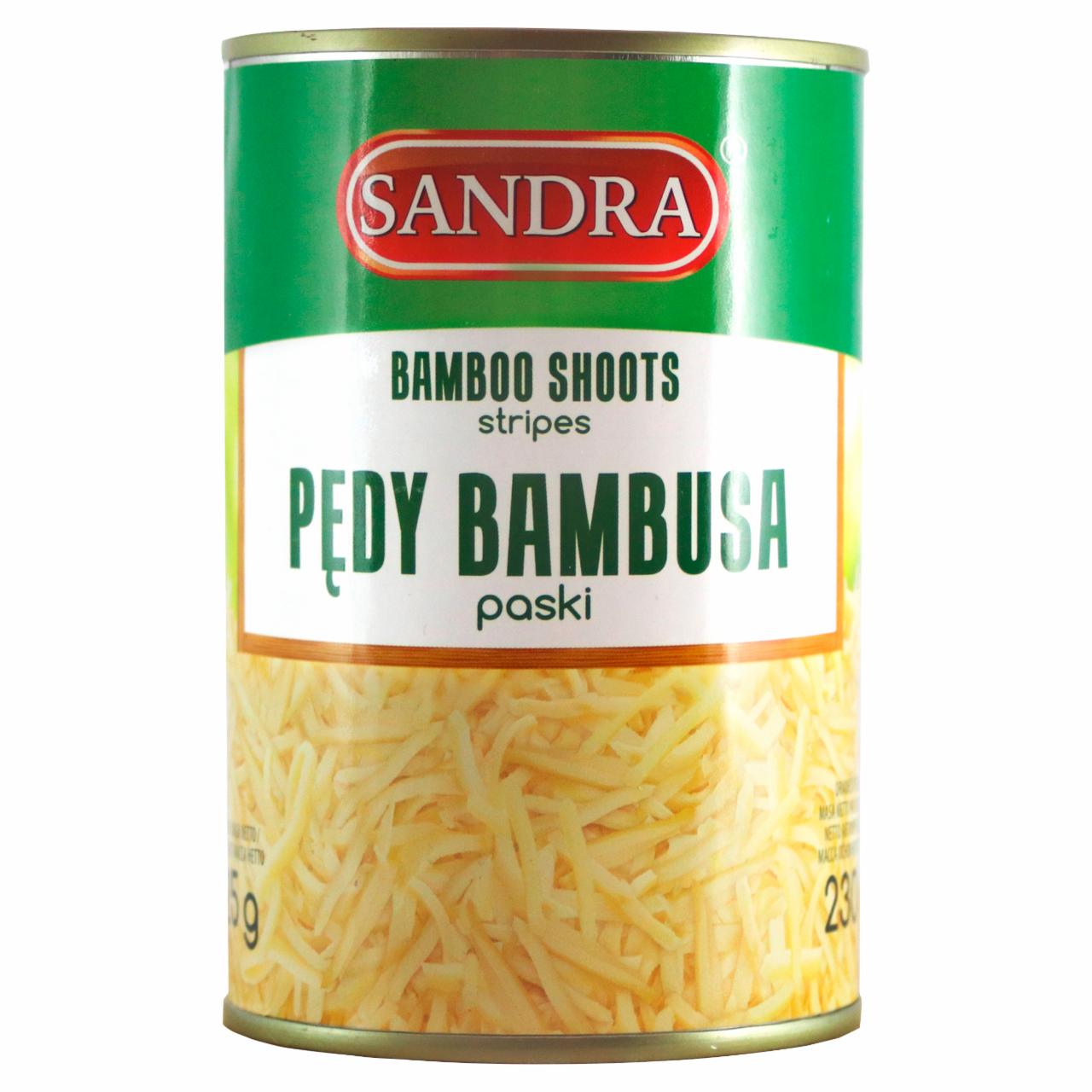 Zdjęcia - Sandra Pędy bambusa paski 425 g