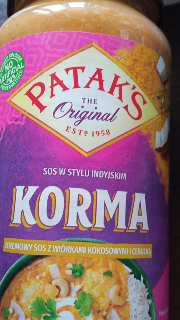 Zdjęcia - Sos Korma Pataks