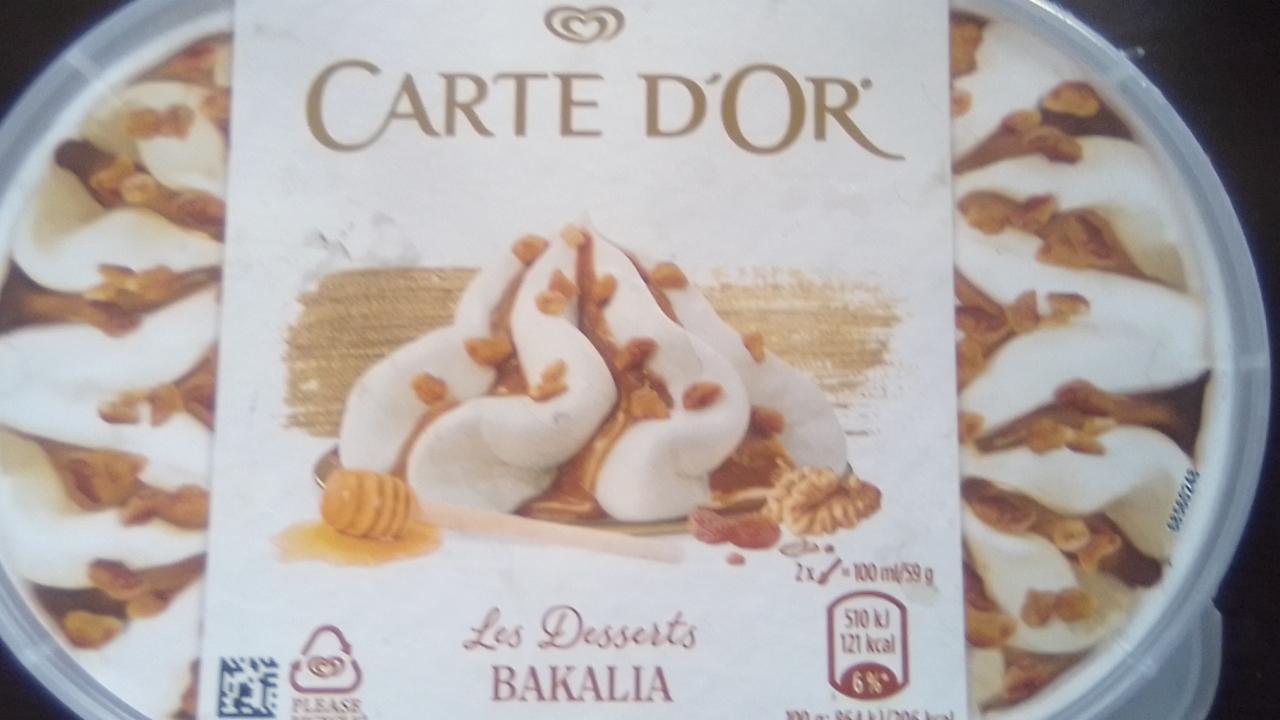 Zdjęcia - Algida Carte Dor Galateria bakalia Lody