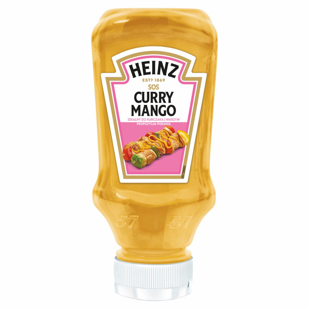 Zdjęcia - Heinz Indian Style Sos curry mango 225 g