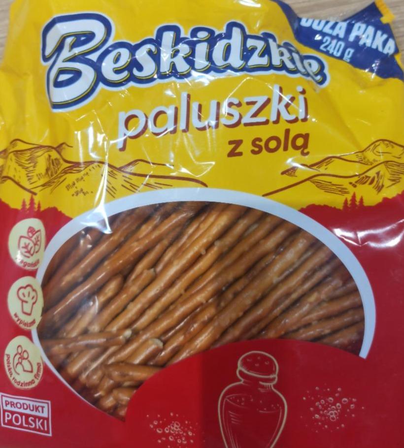 Zdjęcia - Paluszki z solą 240 g Beskidzkie