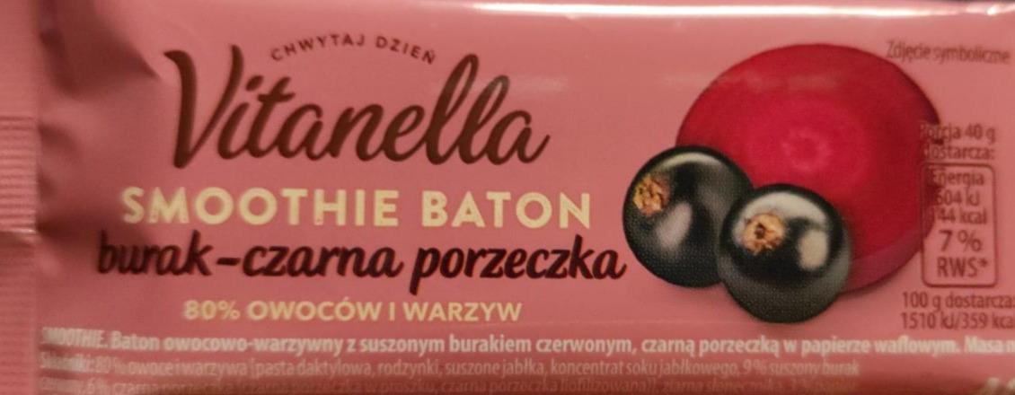 Zdjęcia - Smoothie baton burak czarna porzeczka Vitanella