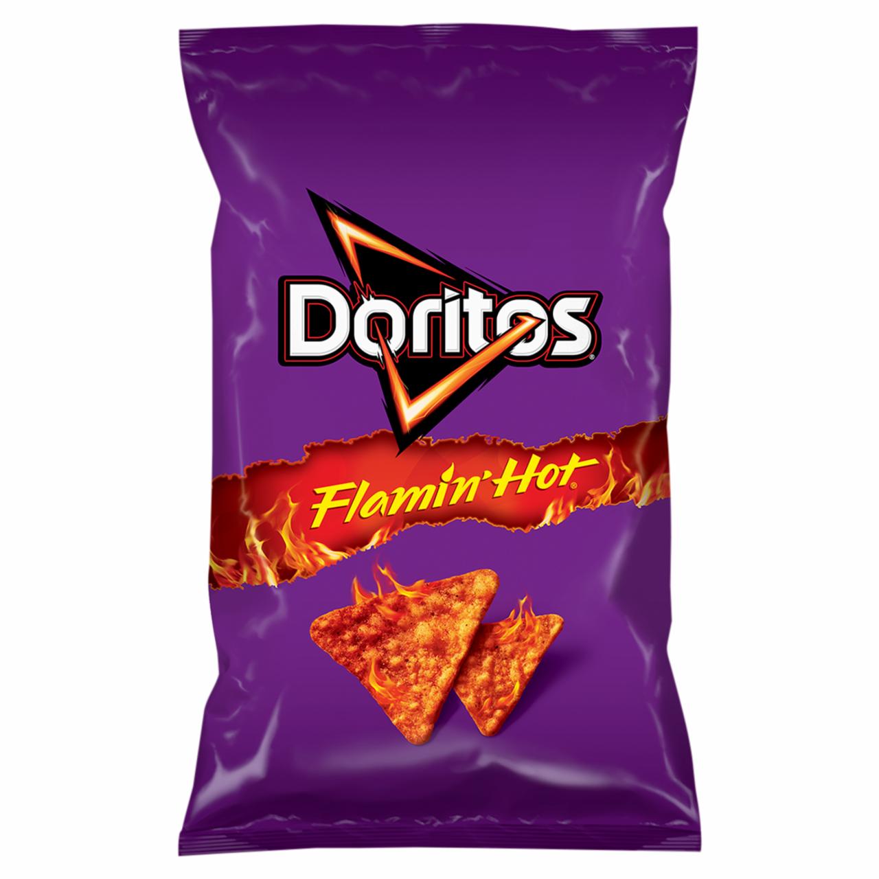 Zdjęcia - Doritos Flamin' Hot Chipsy kukurydziane o smaku bardzo pikantnym 75 g