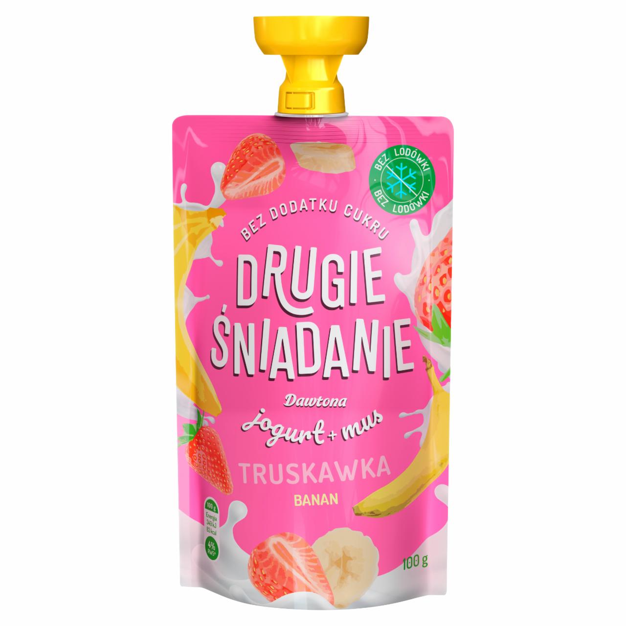 Zdjęcia - Drugie śniadanie truskawka banan Dawtona