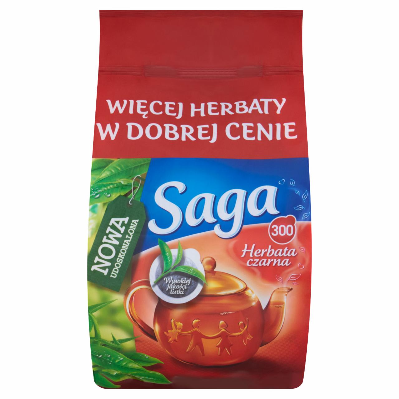 Zdjęcia - Saga Herbata czarna 360 g (300 torebek)