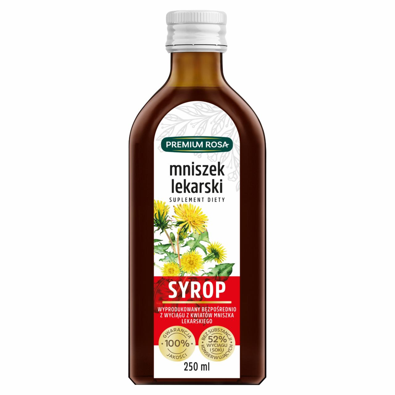 Zdjęcia - Premium Rosa Suplement diety syrop mniszek lekarski 500 ml