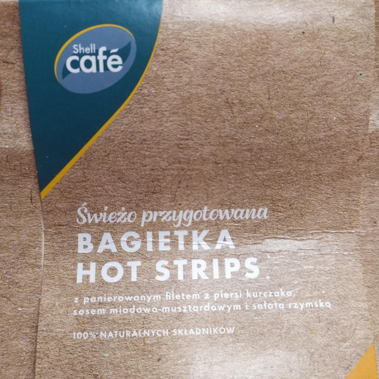 Zdjęcia - Bagietka Hot strips Shell café