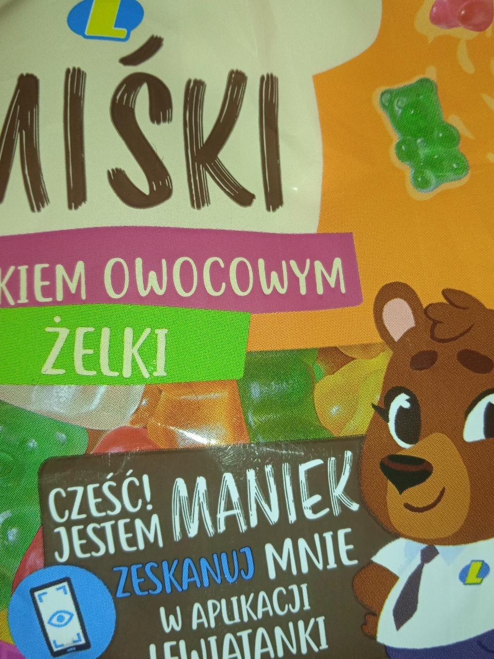 Zdjęcia - Żelki z sokiem owocowym - miśki Lewiatan