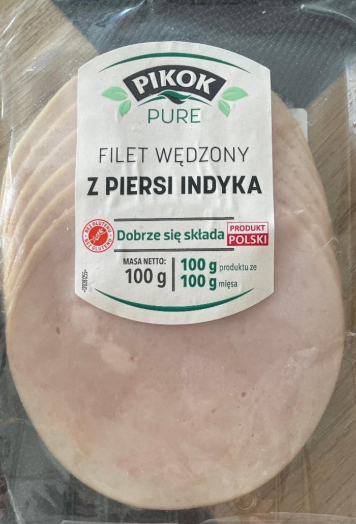 Zdjęcia - Filet wędzony z piersi indyka Pikok Pure