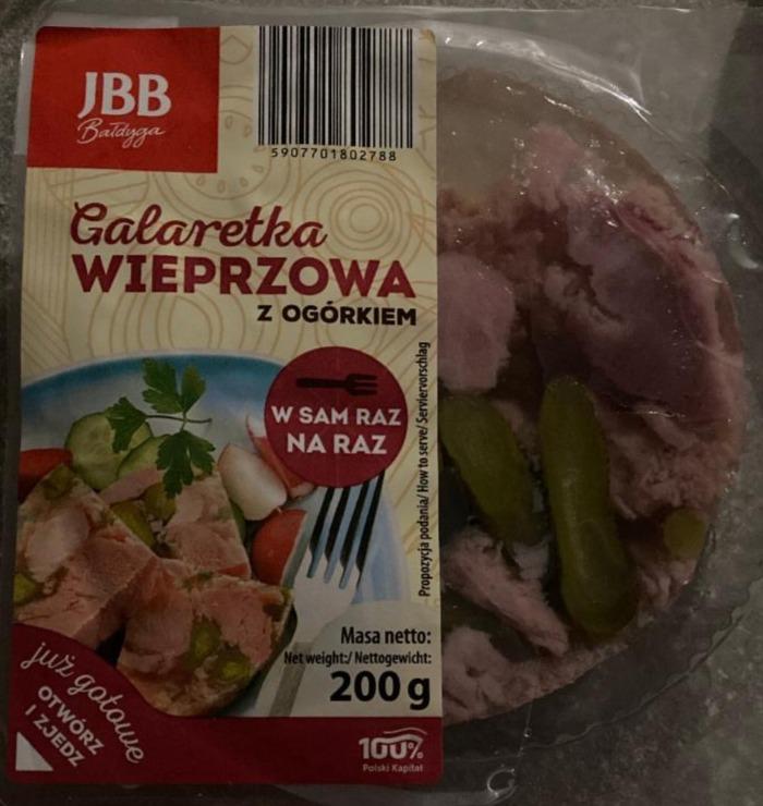 Zdjęcia - Galaretka wieprzowa z ogórkiem JBB Bałdyga