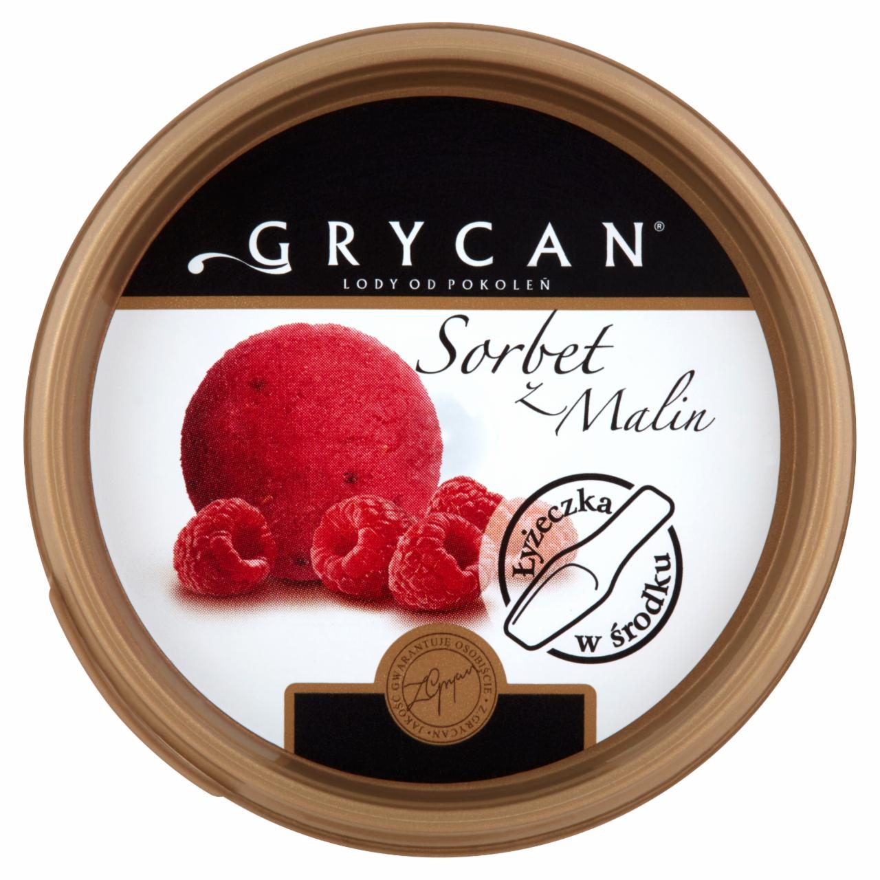 Zdjęcia - Grycan Sorbet z malin 125 ml