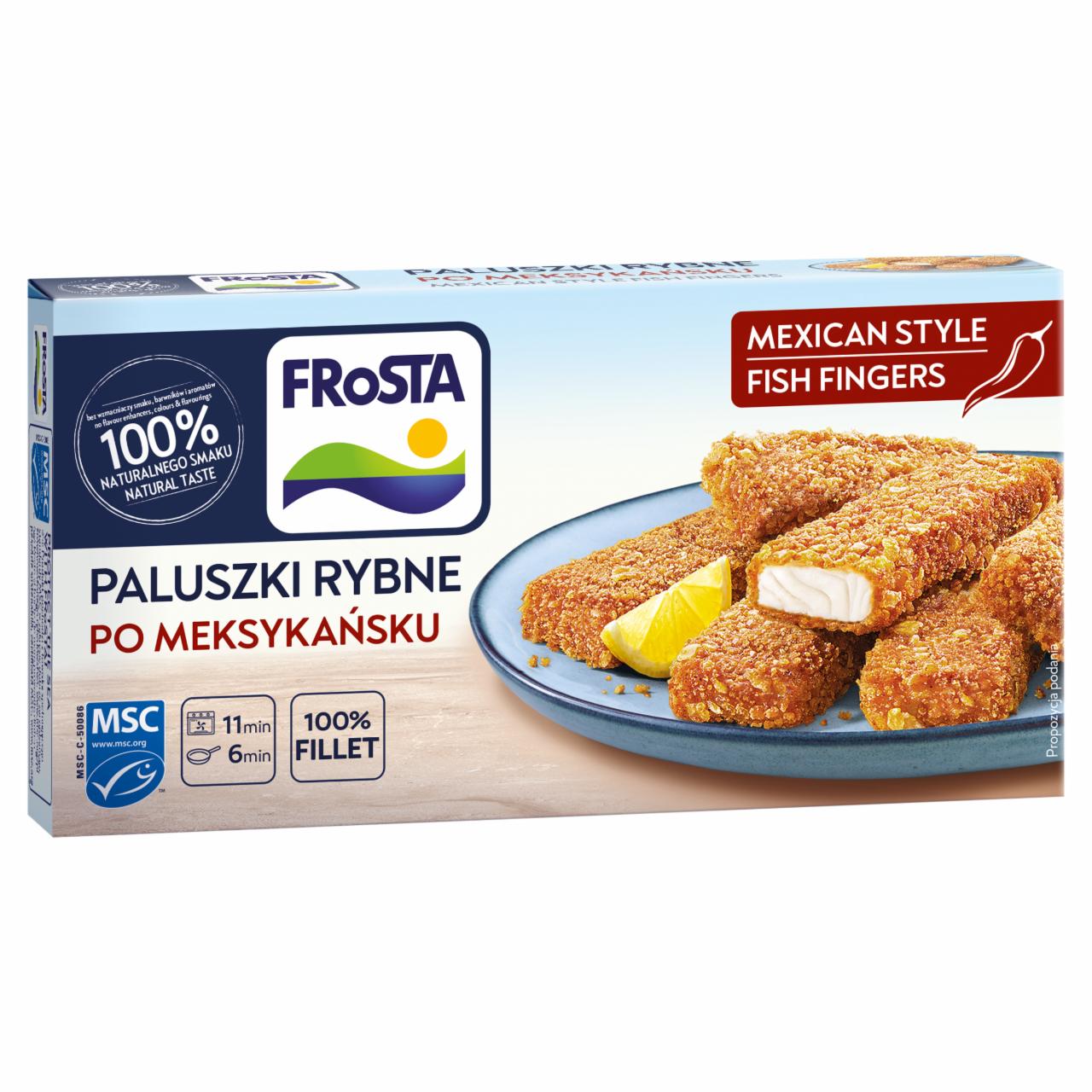 Zdjęcia - FRoSTA Paluszki rybne po meksykańsku 250 g (10 sztuk)