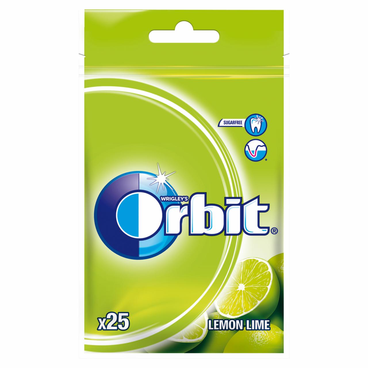 Zdjęcia - Orbit Lemon Lime Guma do żucia bez cukru 35 g (25 sztuk)