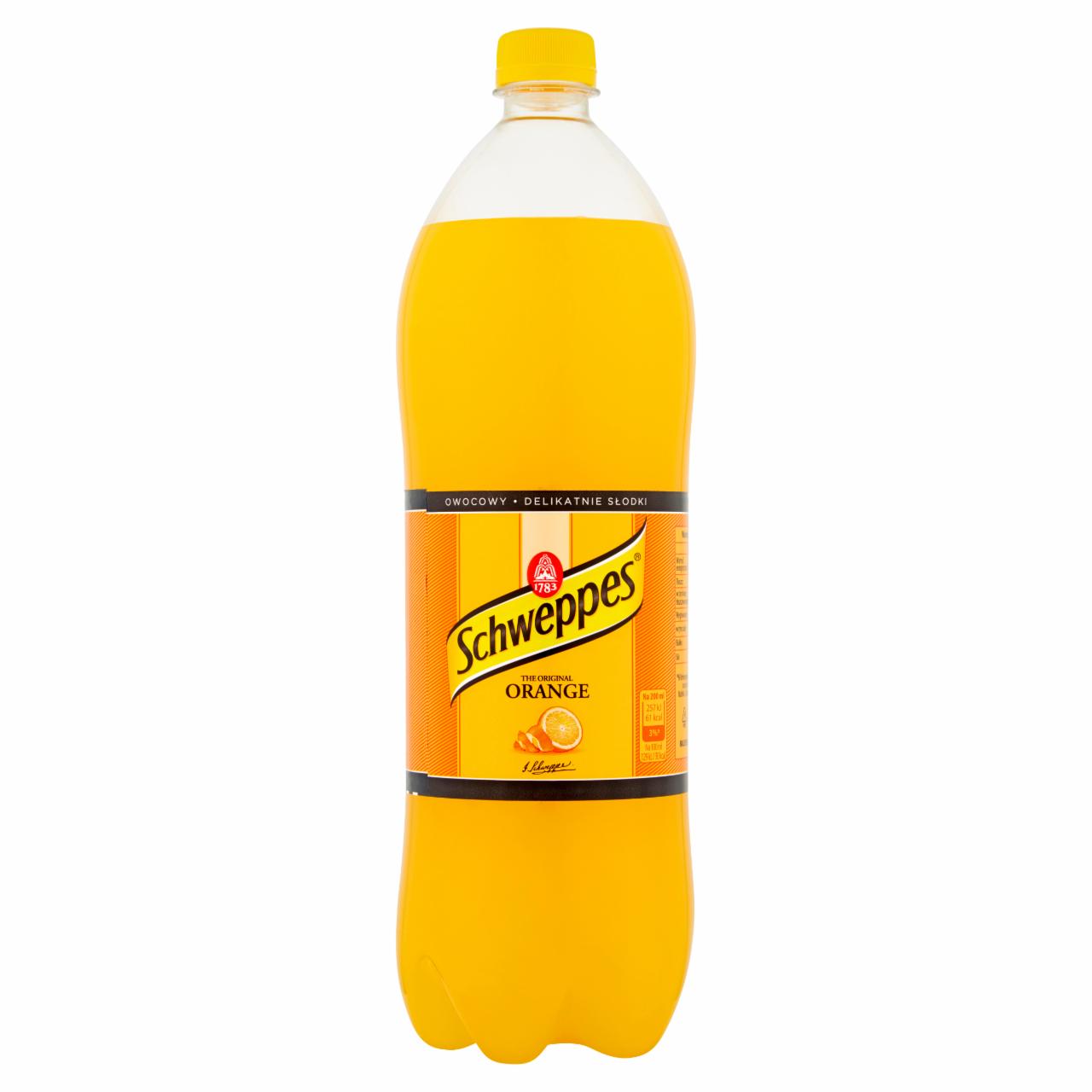 Zdjęcia - Schweppes Orange Napój gazowany 1,35 l