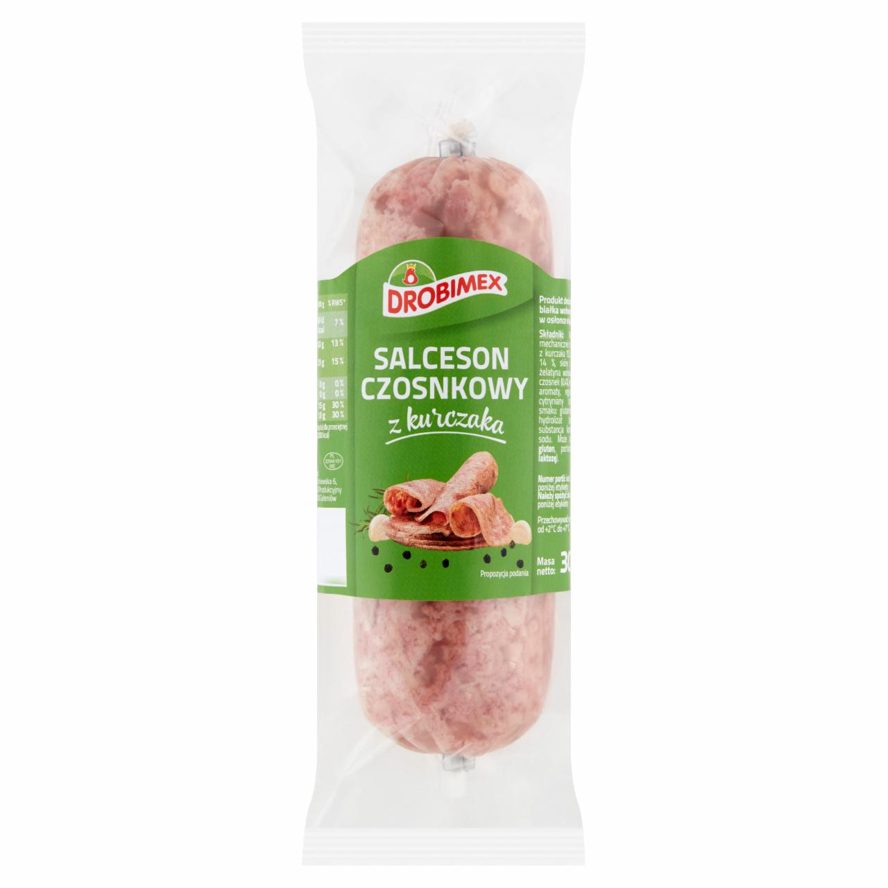 Zdjęcia - Drobimex Salceson czosnkowy z kurczaka 300 g