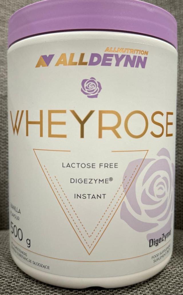 Zdjęcia - Wheyrose vanilla Alldeynn Allnutrition