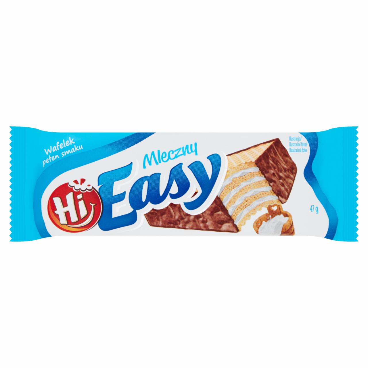 Zdjęcia - Hi Easy Wafelek mleczny 47 g