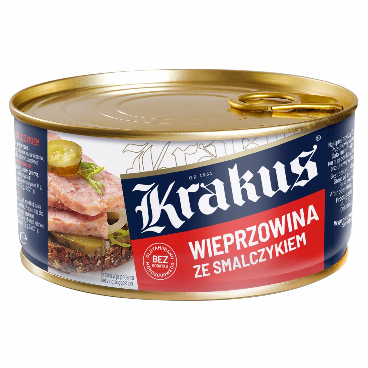 Zdjęcia - Krakus Wieprzowina ze smalczykiem 300 g