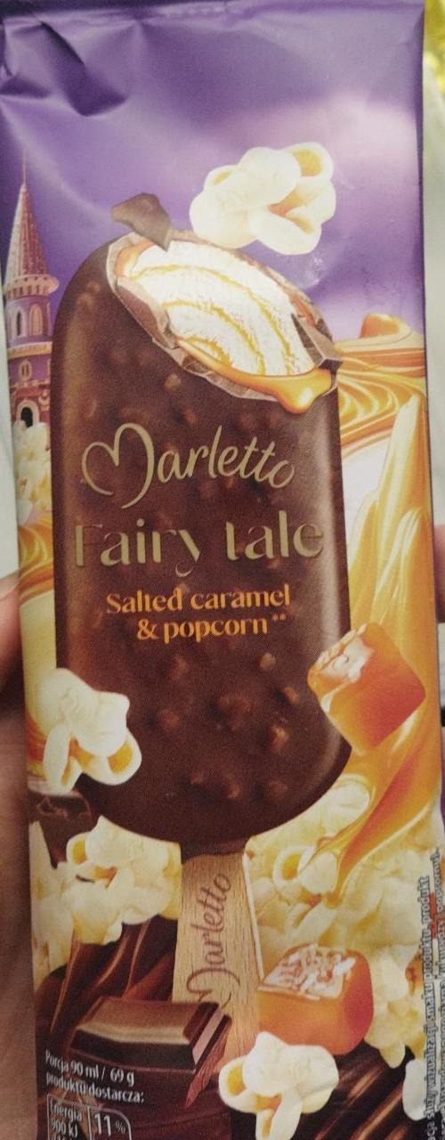 Zdjęcia - Lody fairy tale słony karmel i popcorn Marletto