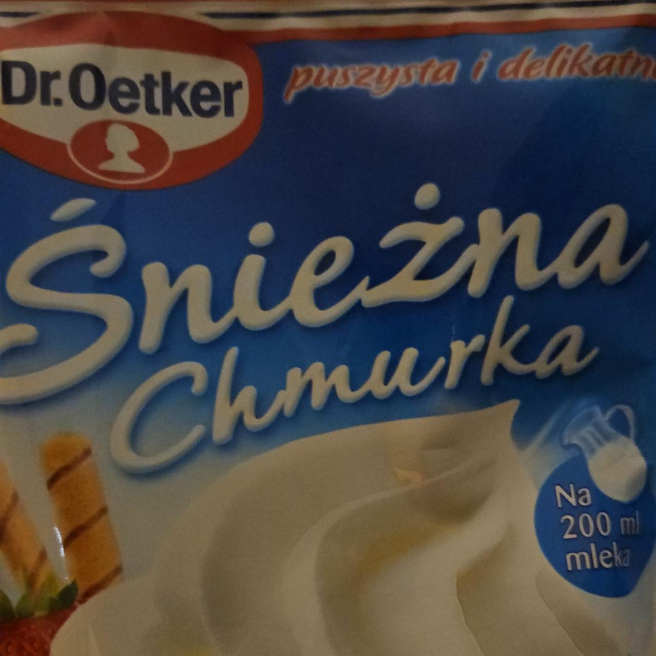 Zdjęcia - Śnieżna chmurka Dr. Oetker