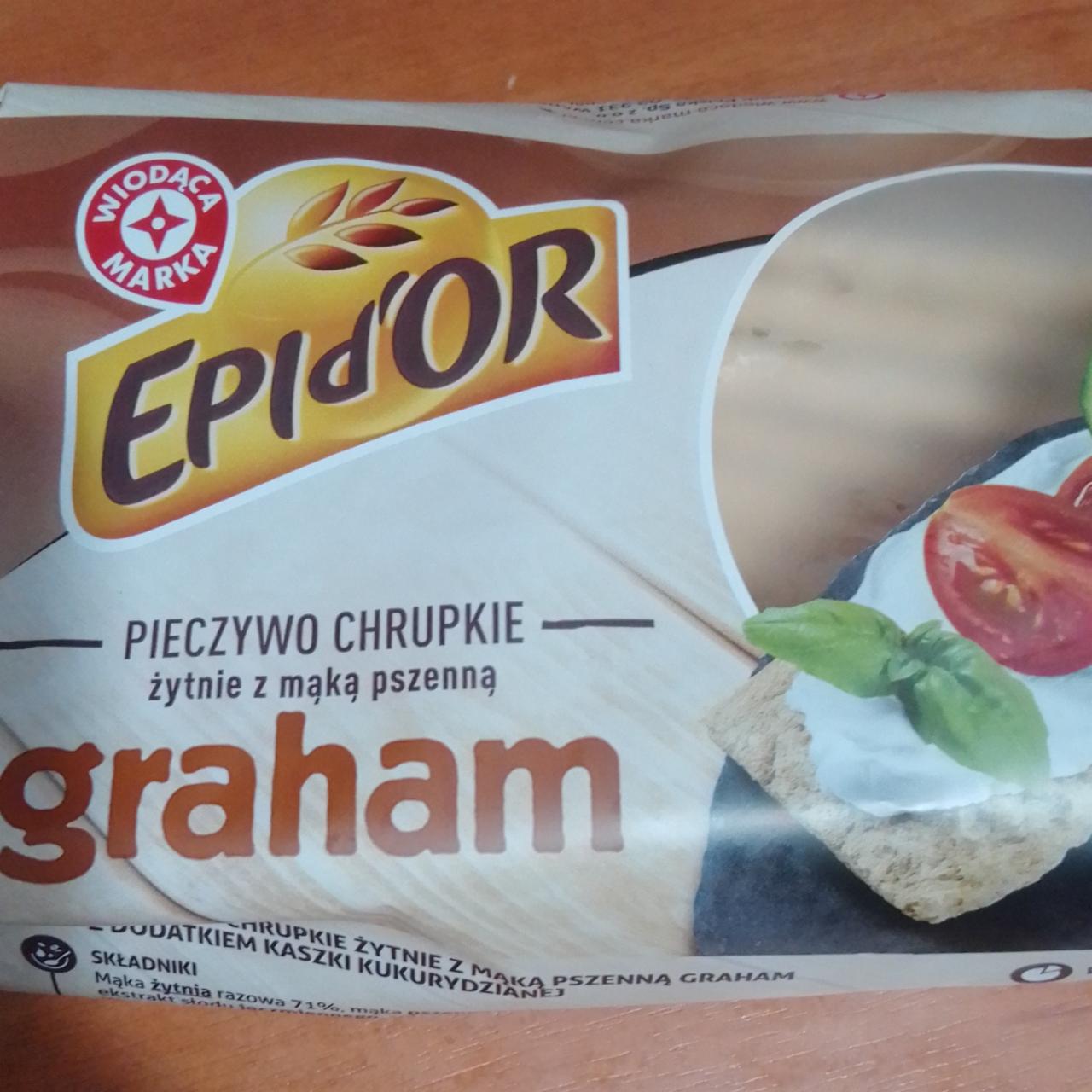 Zdjęcia - pieczywo chrupkie żytnie z mąką pszenną graham Epld'OR