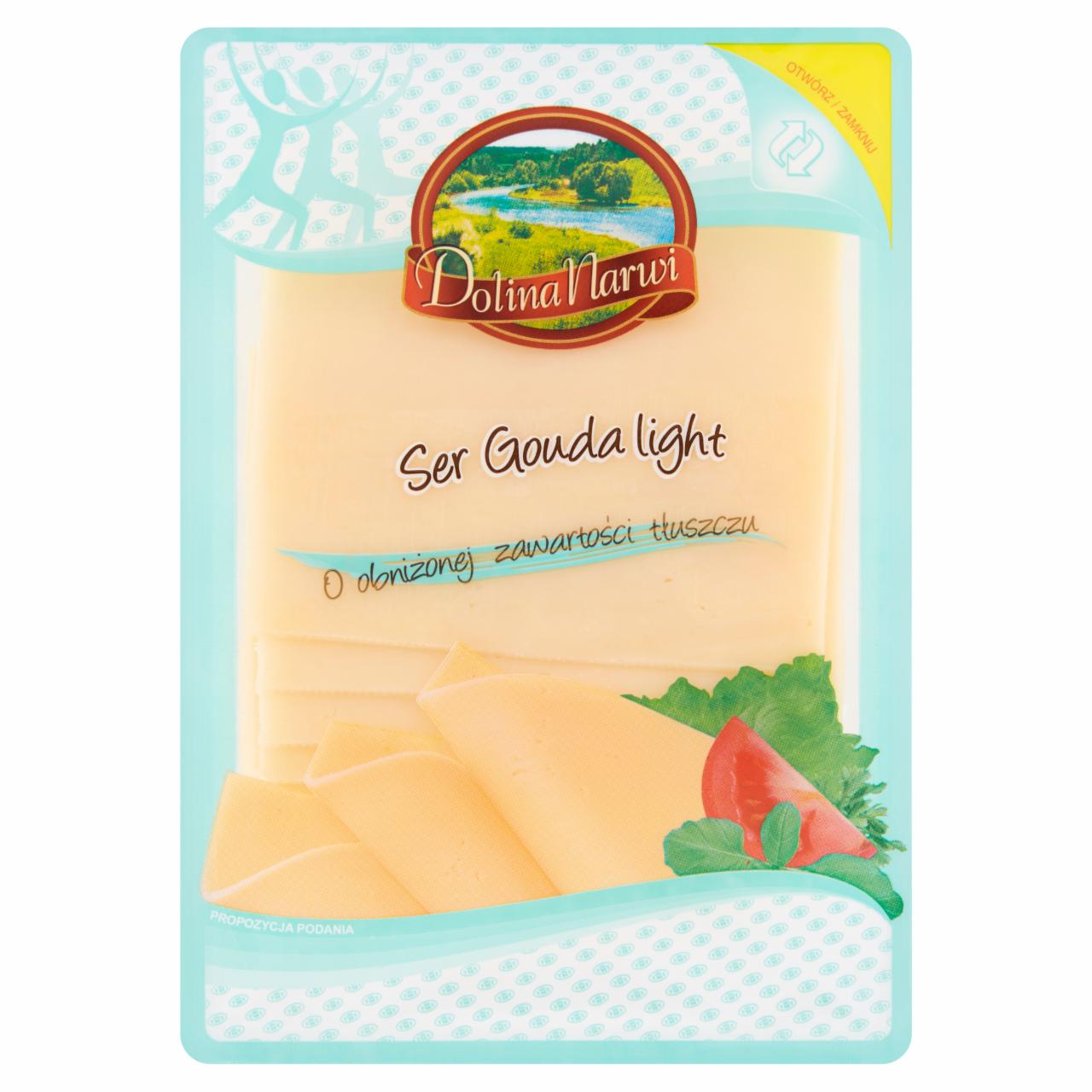 Zdjęcia - Dolina Narwi Ser Gouda light 150 g