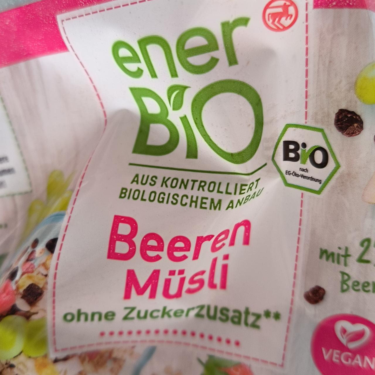 Zdjęcia - Müsli Bio Beeren EnerBio