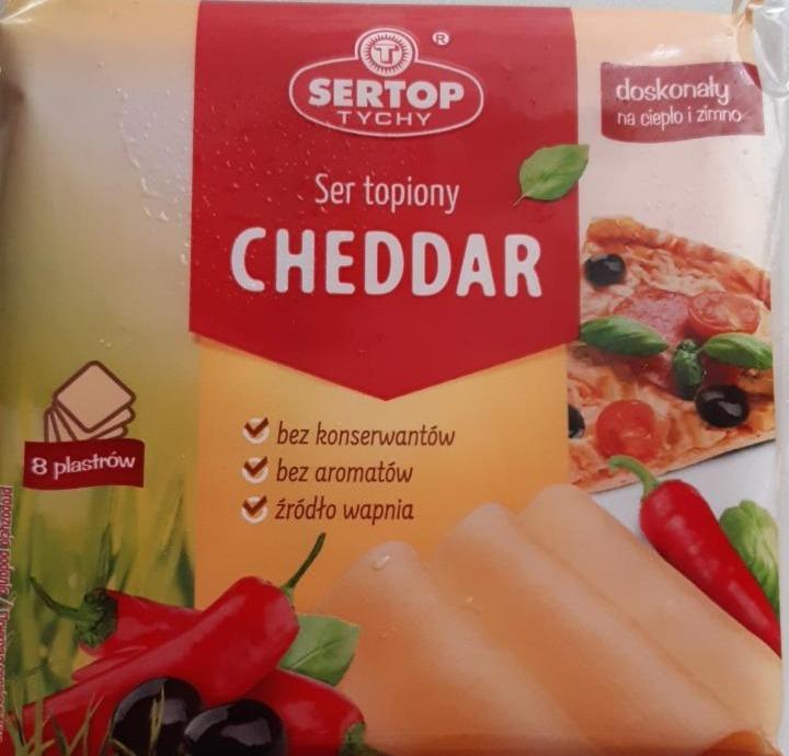 Zdjęcia - ser topiony w plastrach cheddar Sertop Tychy