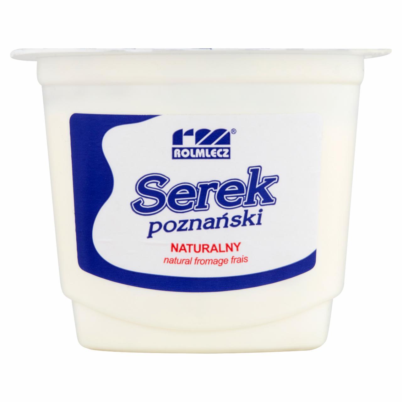 Zdjęcia - Serek poznański naturalny 200 g Rolmlecz