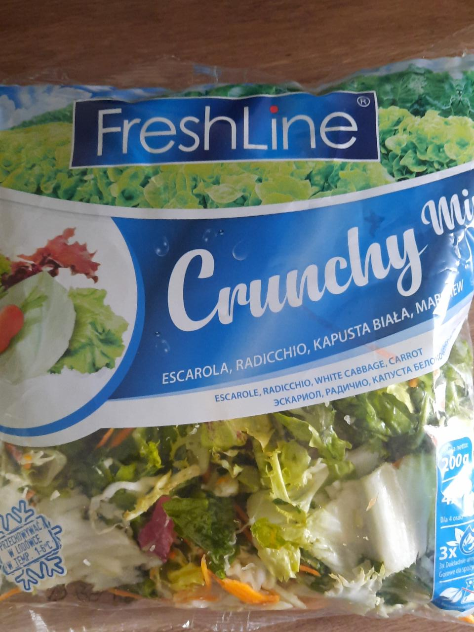 Zdjęcia - Sałatka Crunchy Mix Freshline