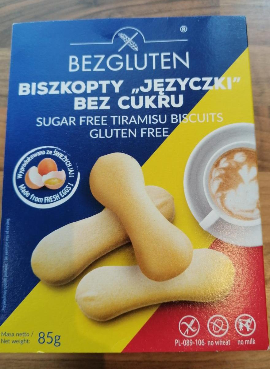 Zdjęcia - Biszkopty 'Języczki' bez cukru Bezgluten