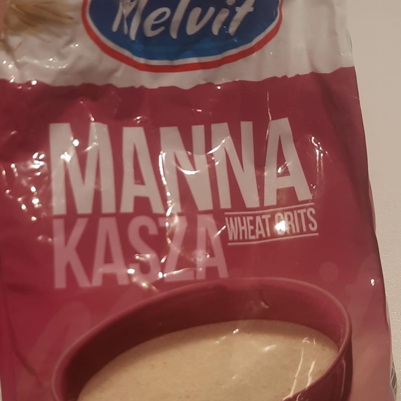 Zdjęcia - Manna Kasza Semolina Melvit