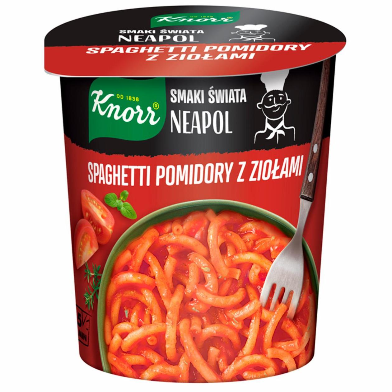 Zdjęcia - Knorr Makaron napoli 69 g